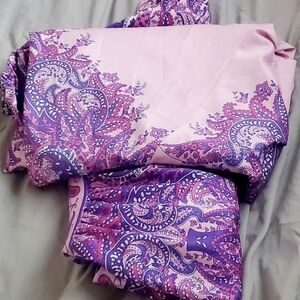 Pink and Purple Top And Matching Skirt 4xl